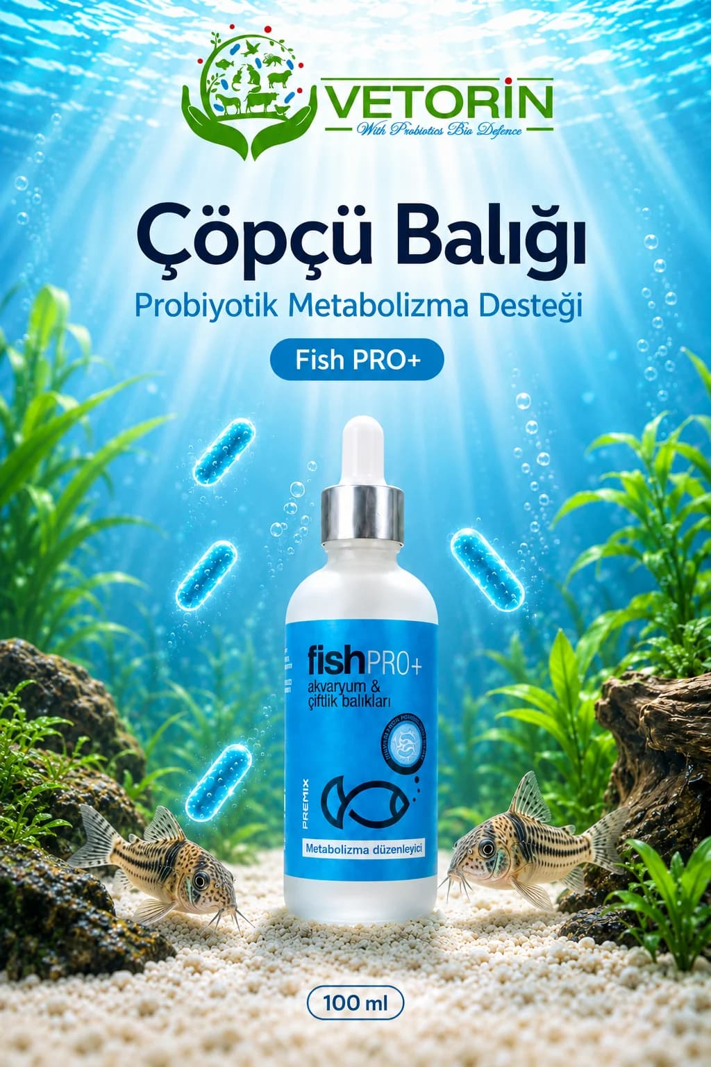 Çöpçü balığı — Vetorin FishPro+