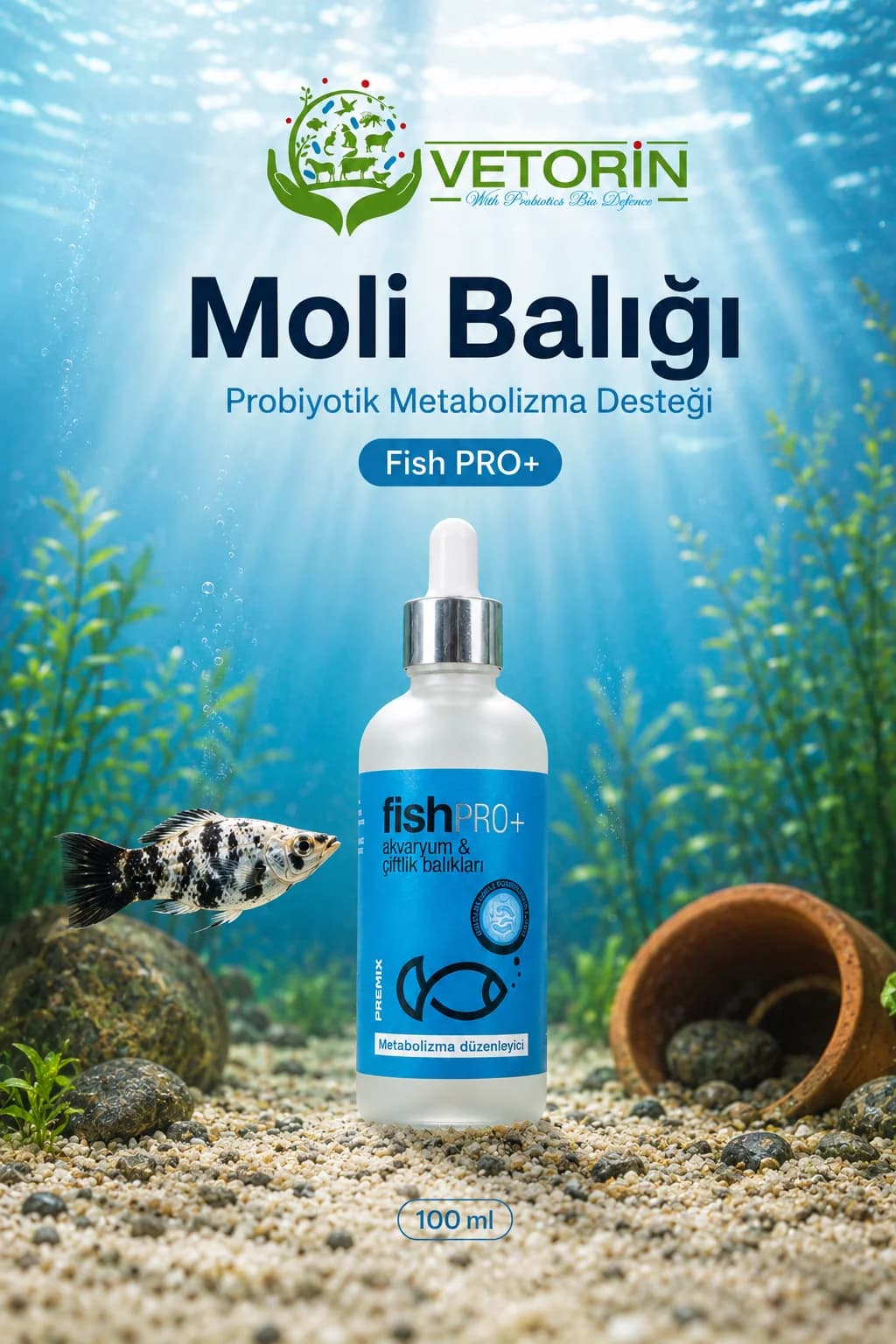 Moli balığı — Vetorin FishPro+