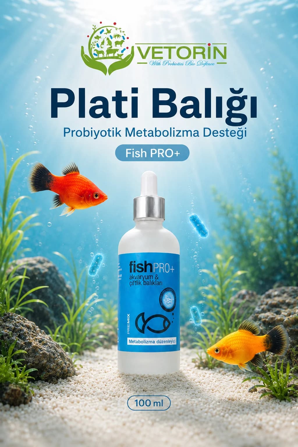 Plati balığı — Vetorin FishPro+