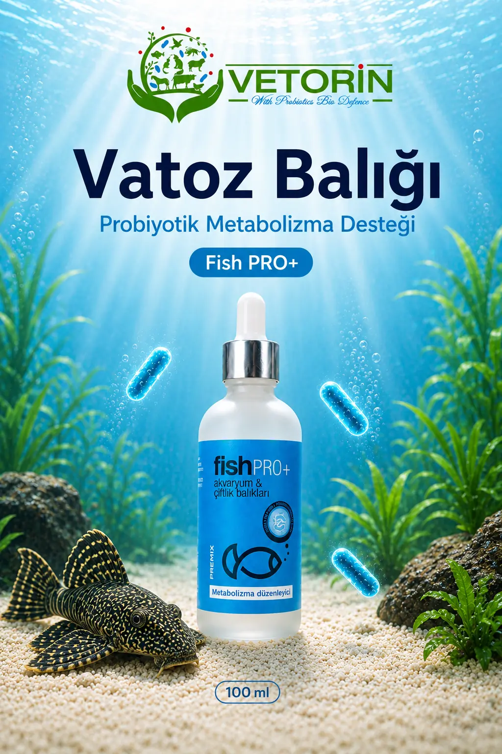 Vatoz balığı — Vetorin FishPro+